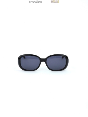 Sonnenbrille groß in schwarz, Modell EMMA