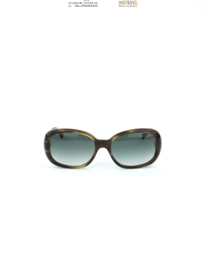 Sonnenbrille groß in Olive, Modell EMMA