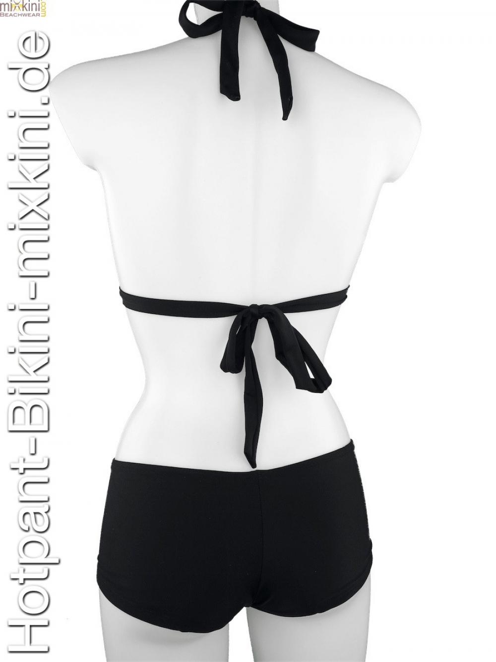 Bikini Hotpants schwarz MIXKINIBEACHWEAR