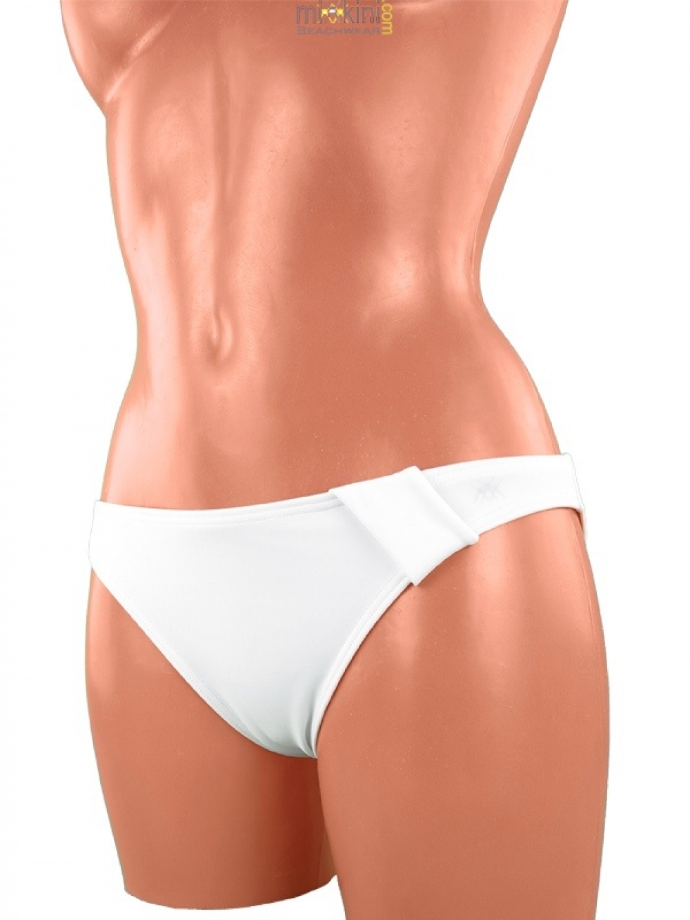 Hipster Bikini Hose weiß einzeln, toller Schnitt MIXKINIBEACHWEAR