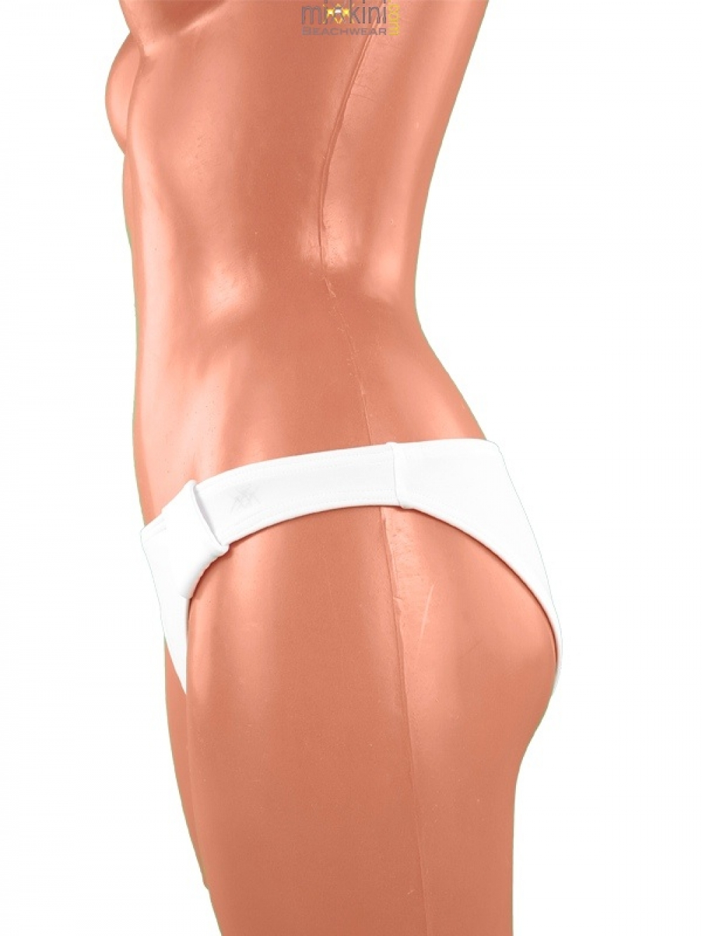 Hipster Bikini Hose weiß einzeln, toller Schnitt MIXKINIBEACHWEAR